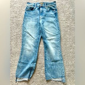 Mother Denim - the insider crop step hem